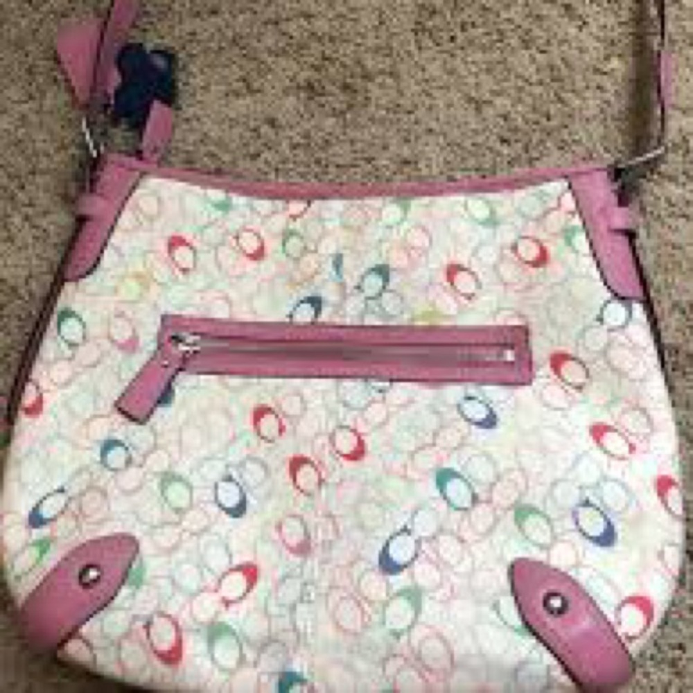 Coach Chelsea edition tote w/ wristlet.